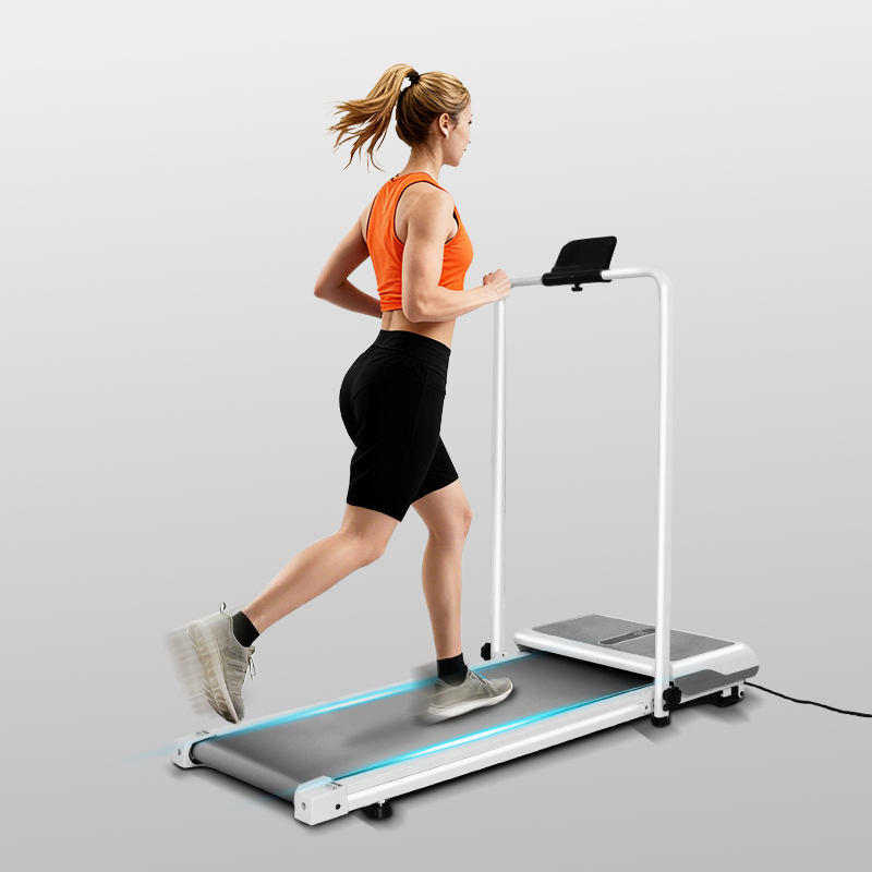 Running Gear Gym - 2-in-1 Foldable Space-Saving Walking Pad Treadmill,