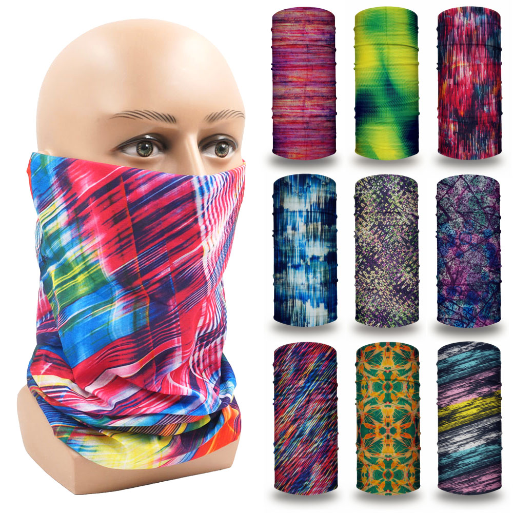 Running Gear Youtube - Colorful Printed Snood Hair Bandana Headand