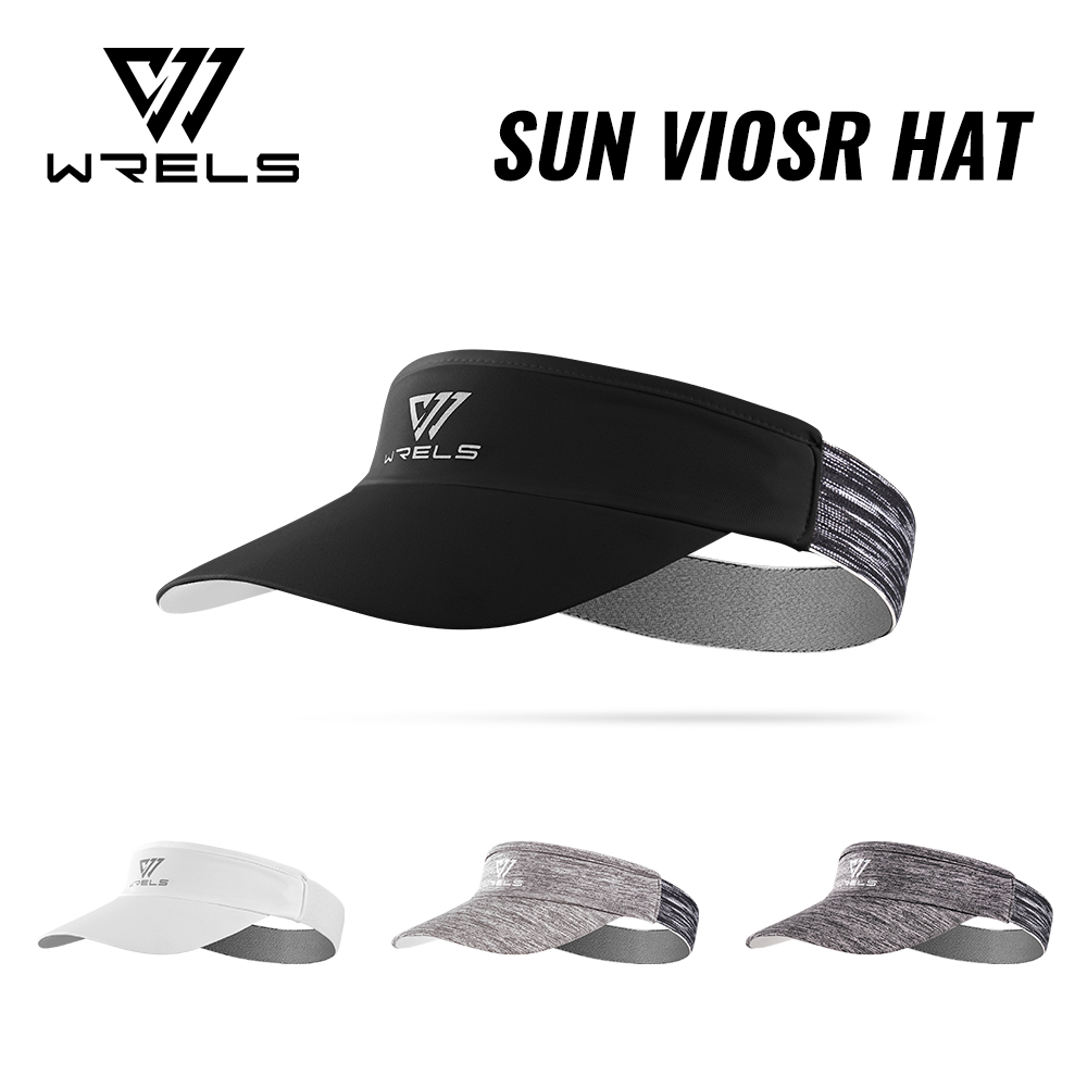 Running Cap Mesh - WRELS Sports Sun Visor Hats Breathable