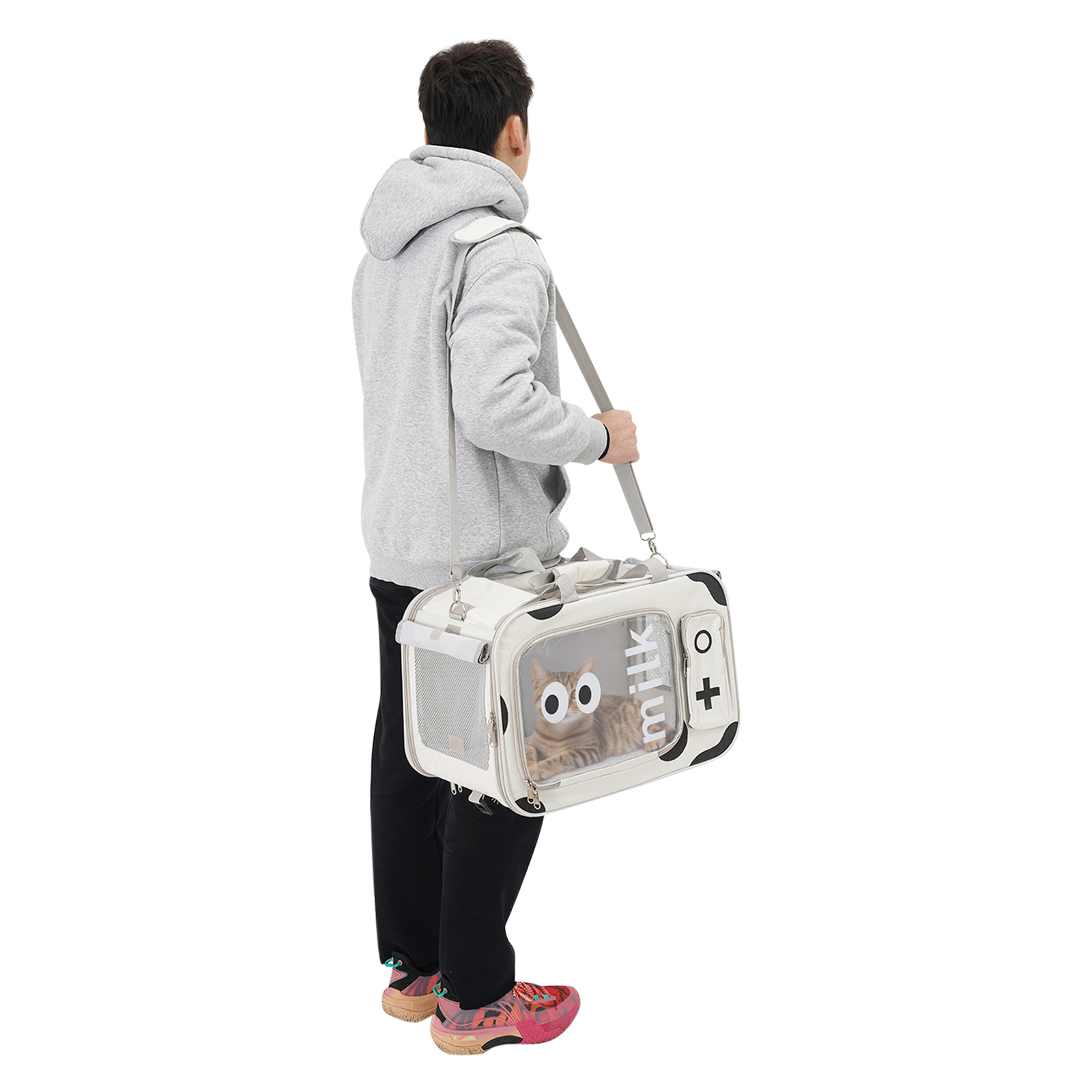 Running Gear Dog - Pet Backpack Carrier 48x25x32cm, Collapsible Cat