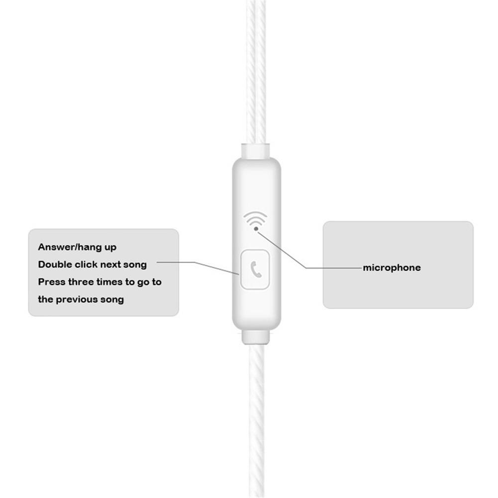 3.5mm Wired Earphone With Mic  - Running Gear Headphones ulasan dan harga