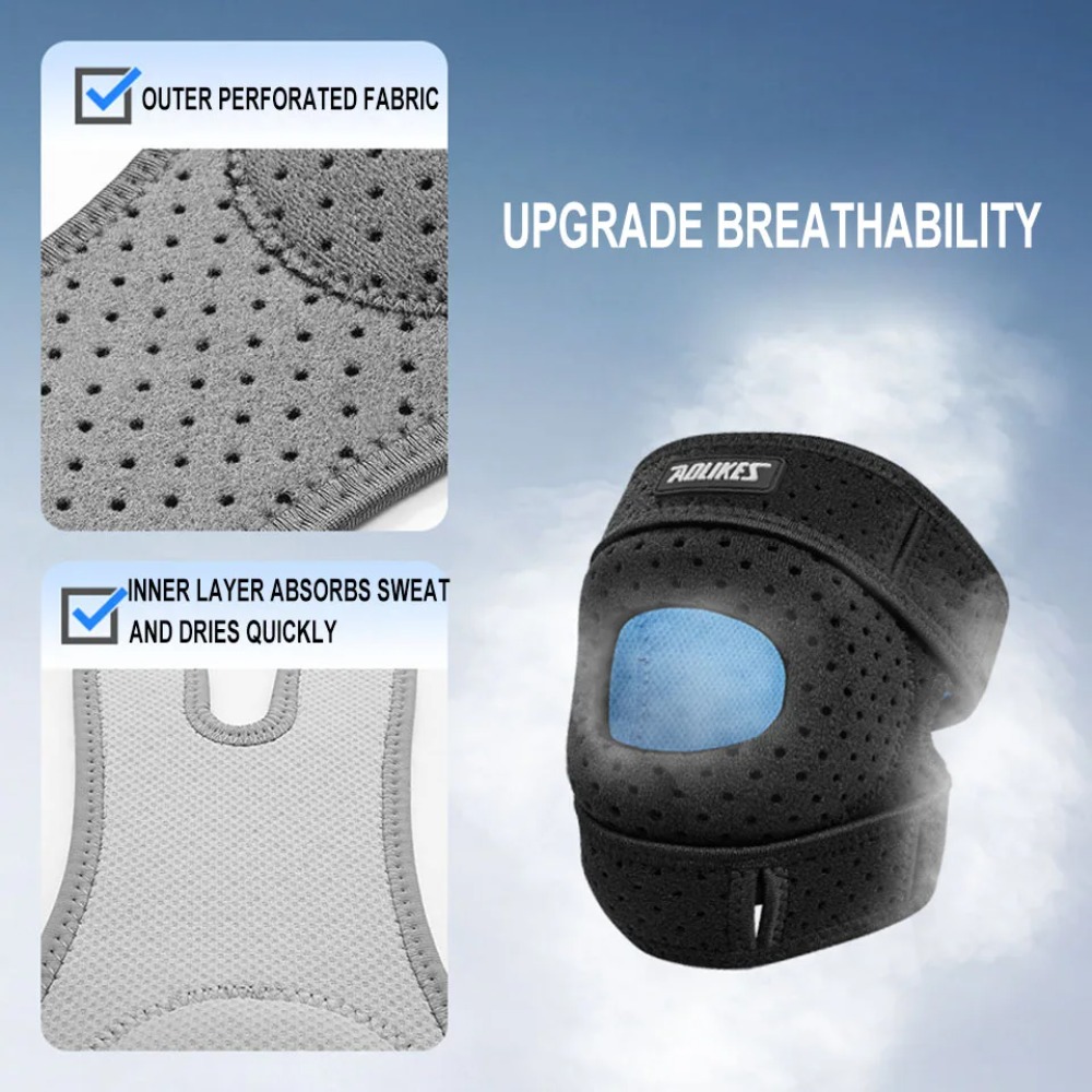 New 1PCS Patella Knee Brace Co - Compression Calf Sleeve ulasan dan harga