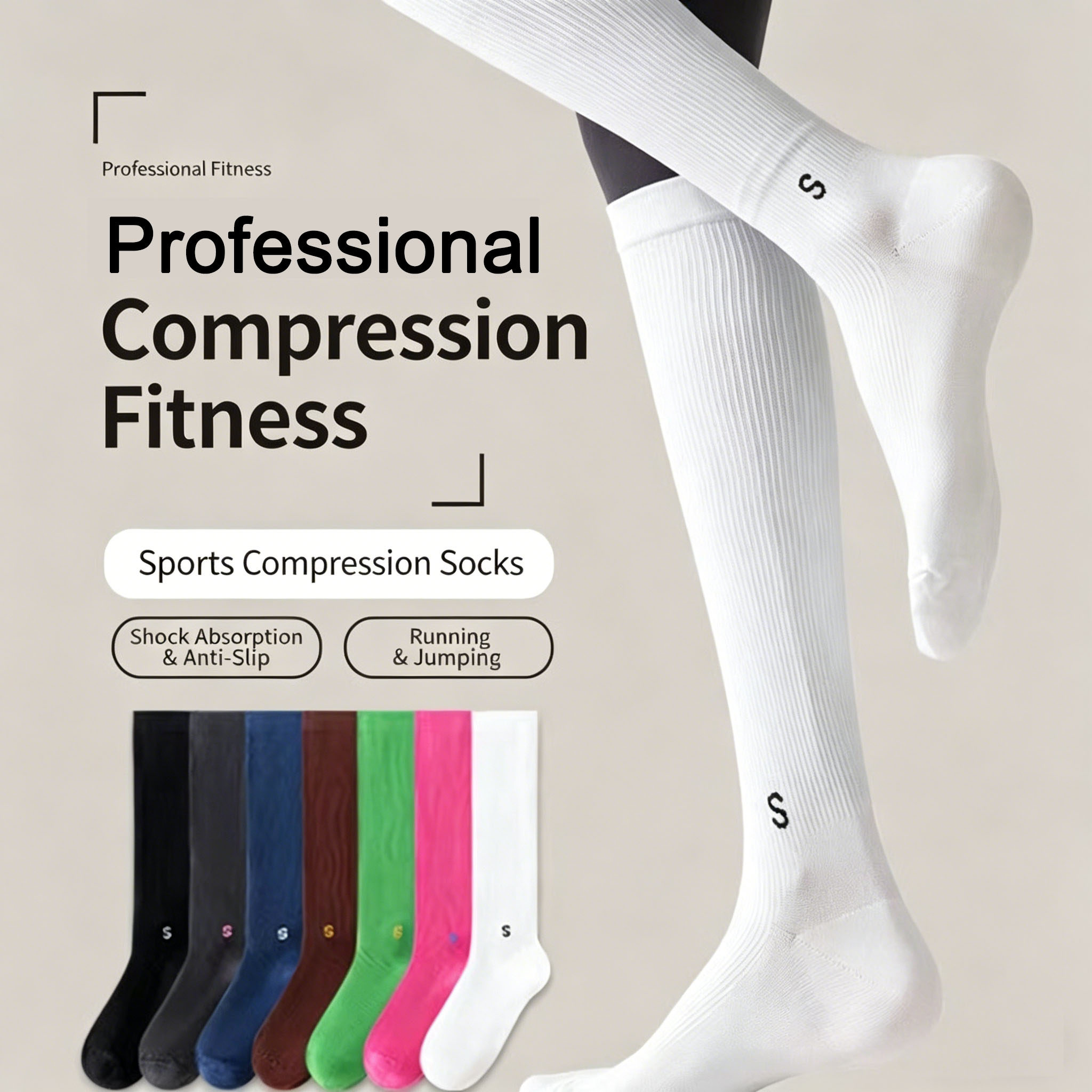 Professional Sports Compressio - Compression Calf Sleeve ulasan dan harga