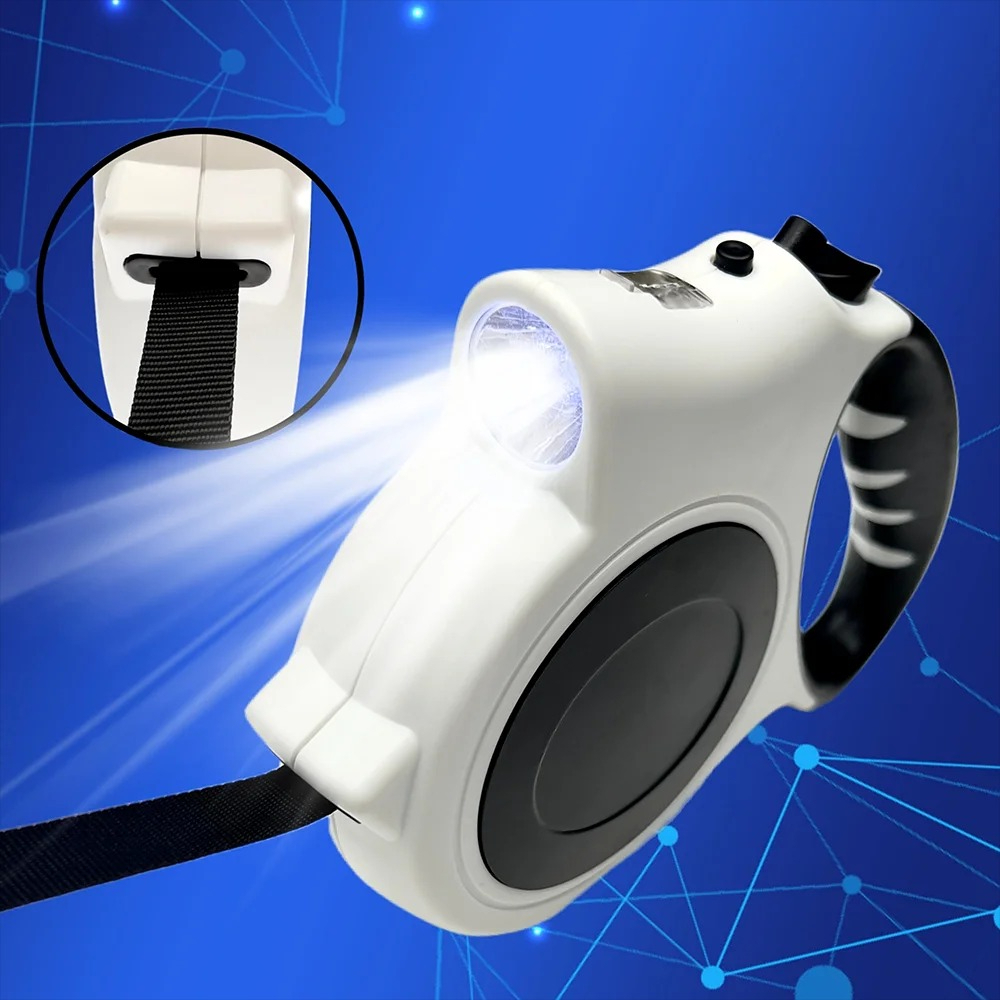 1Pcs Illuminated Retractable D - Running Gear Dog ulasan dan harga