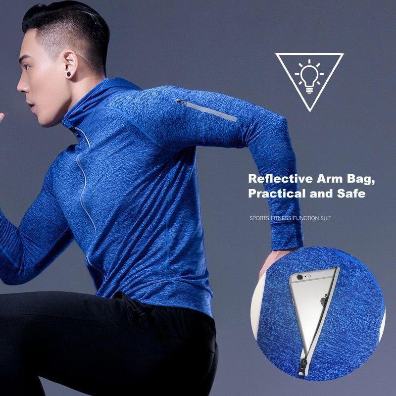 5-Piece Men's Fitness Clothes  - Running Gear Gym ulasan dan harga