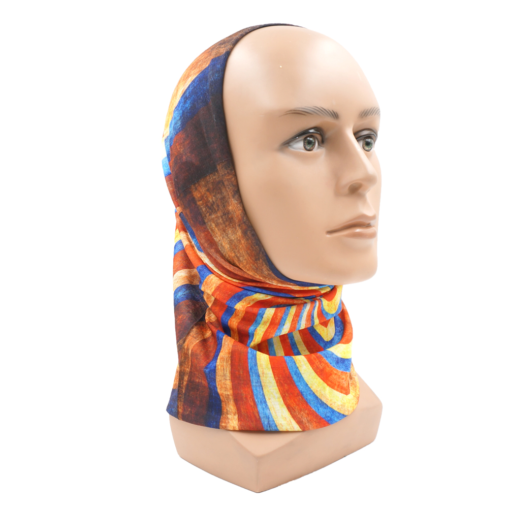 Sprial Stripes Neck Gaiter Geo - Running Gear Youtube ulasan dan harga