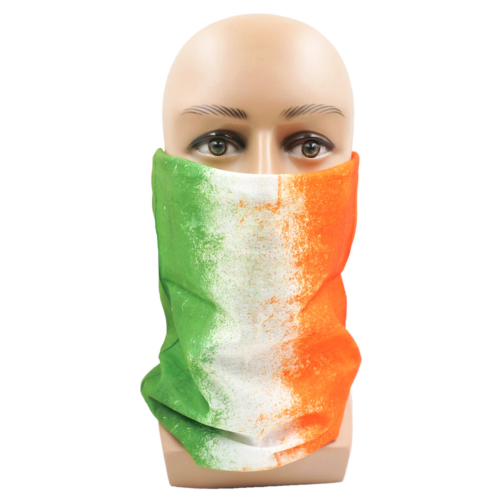 Ireland Flag Printed Face Mask - Running Gear Youtube ulasan dan harga