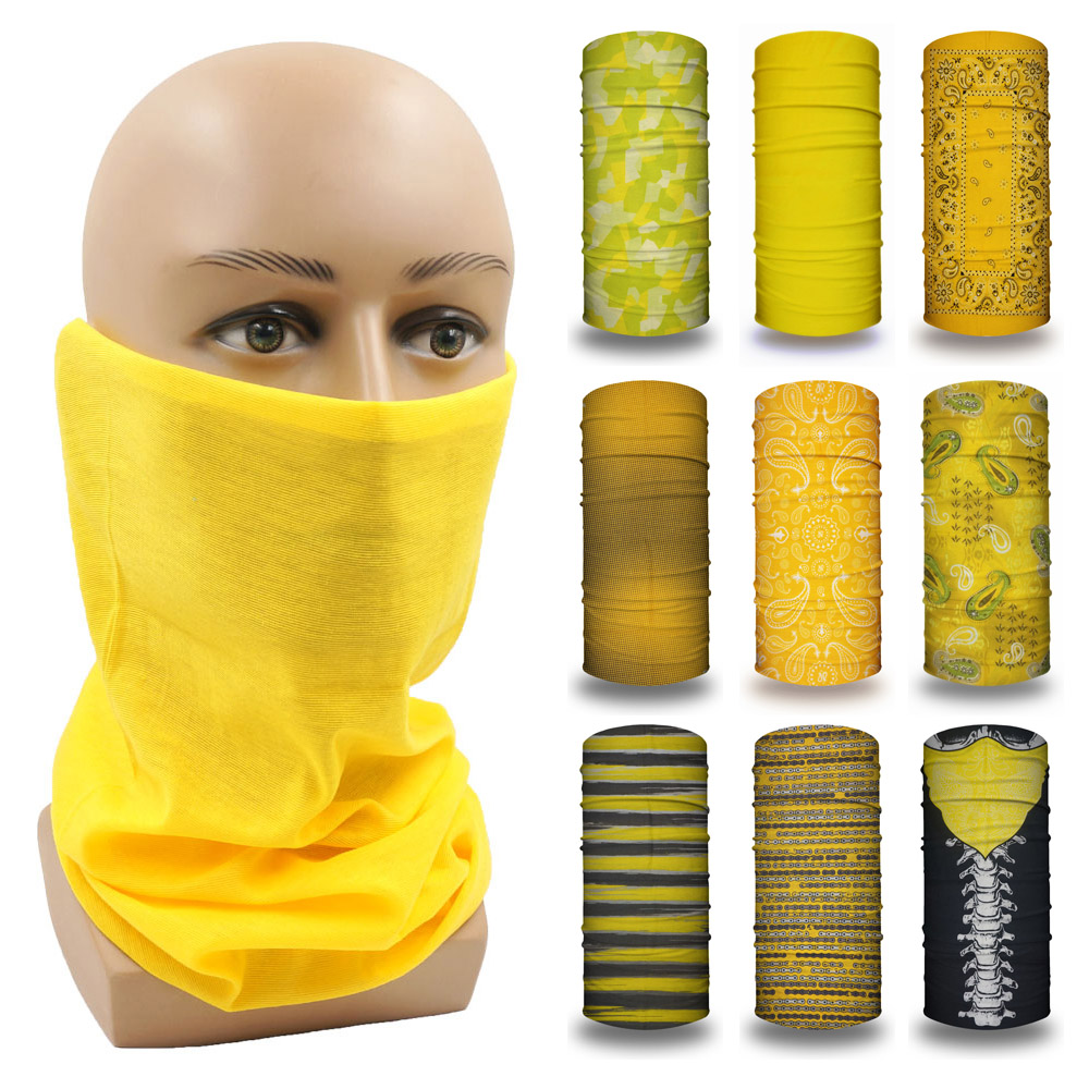 Yellow Tube Outdoor Bandana Wo - Running Gear Yellow ulasan dan harga
