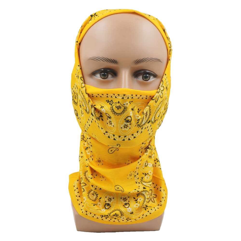 Yellow Tube Outdoor Bandana Wo - Running Gear Yellow ulasan dan harga