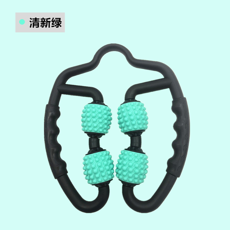 4-Wheel Leg Slimmer Soft Rubbe - Muscle Roller Stick ulasan dan harga