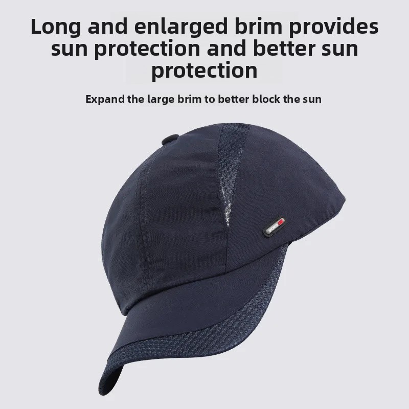 1PC Sun Protection Hat Breatha - Running Cap Mesh ulasan dan harga