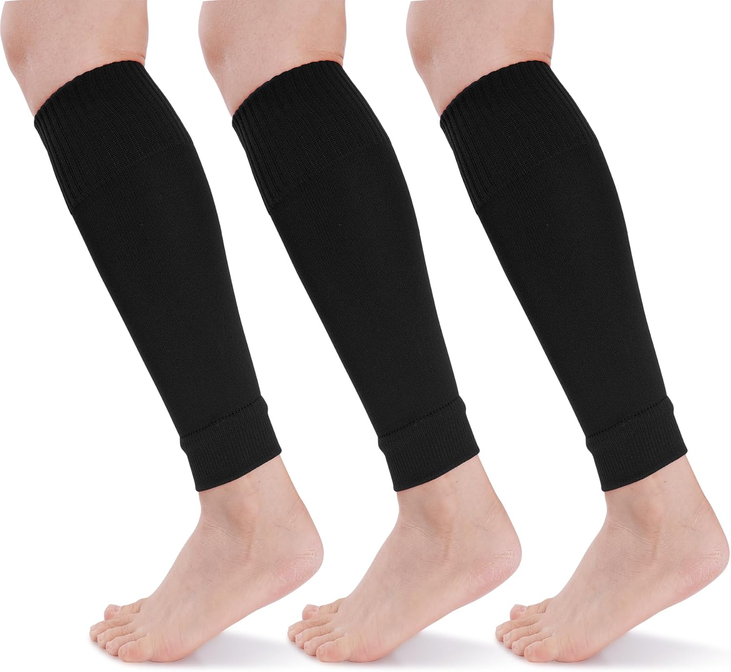 1 Pair Soccer Leg Sleeves Comp - Compression Calf Sleeve ulasan dan harga