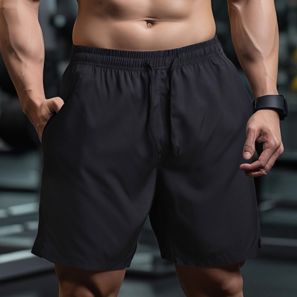 Mens Quick Dry Mesh Shorts Bre - Running Gear Gym ulasan dan harga