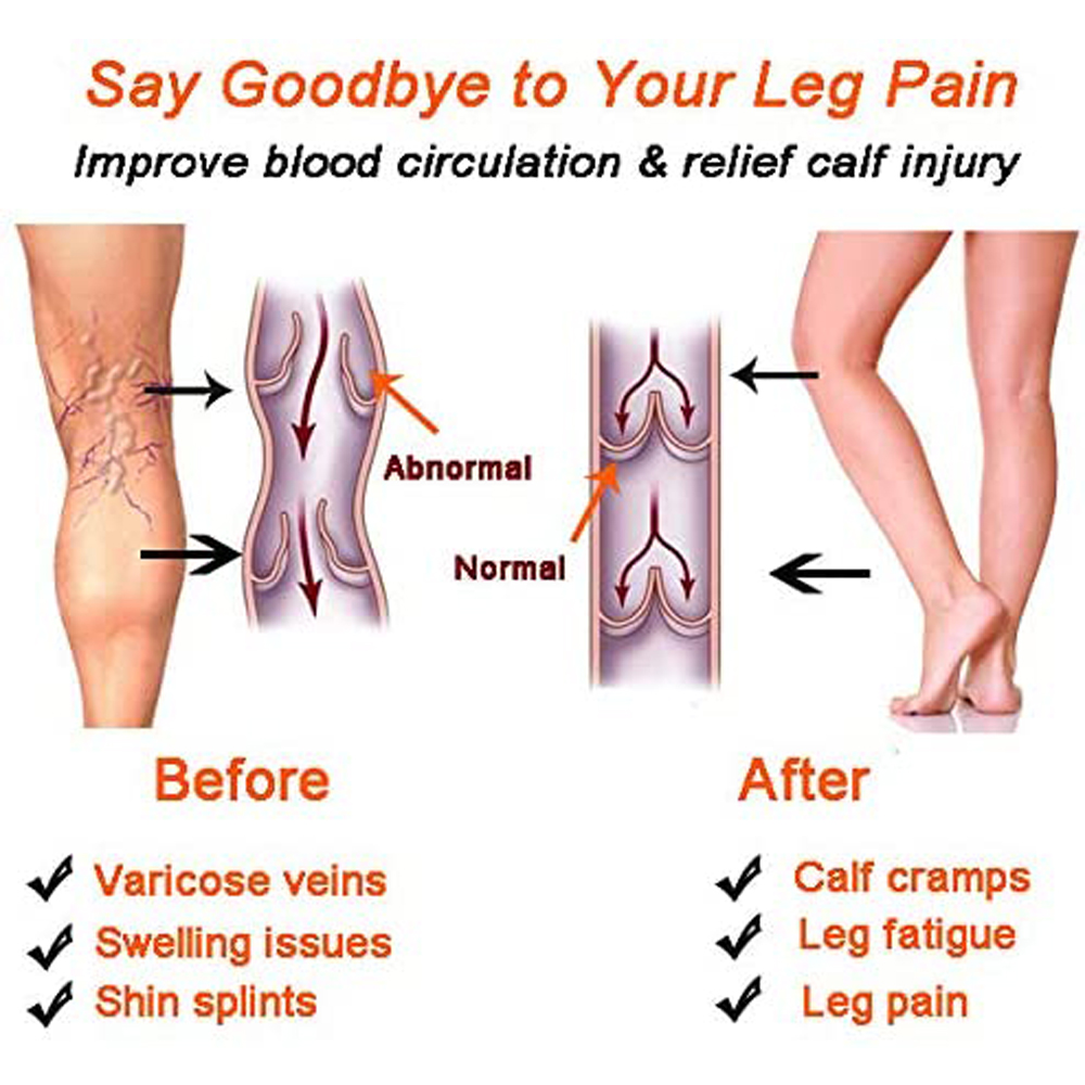 1Pair Calf Compression Sleeve  - Compression Calf Sleeve ulasan dan harga