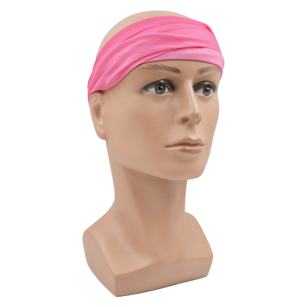 Pink Bandana Face Mask Hiking  - Running Gear Youtube ulasan dan harga