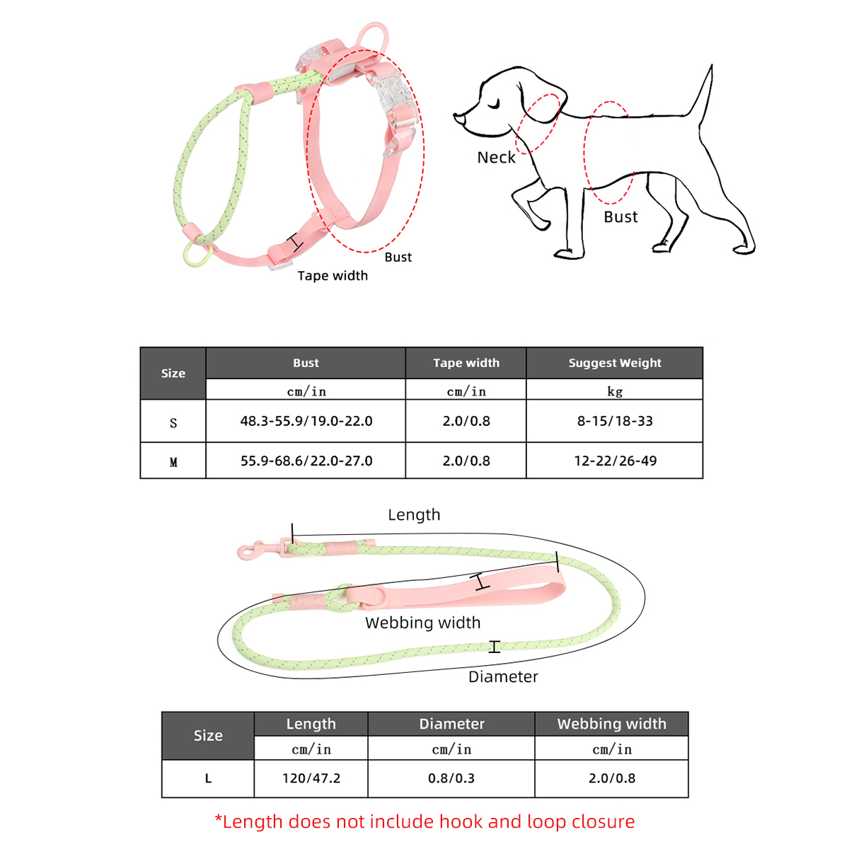 Small And Medium Dogs Harness  - Running Gear Dog ulasan dan harga