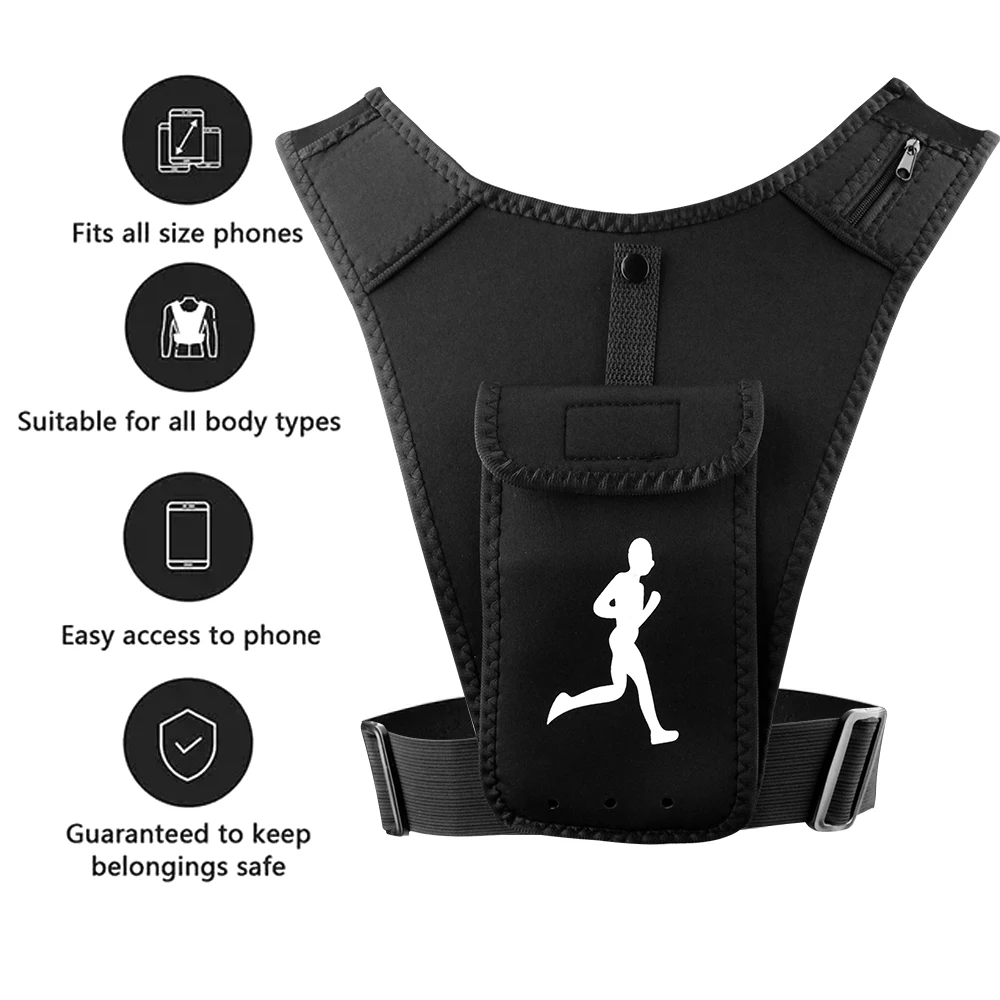 XQQMXX 1Pcs Running Vest Phone - Running Gear Train ulasan dan harga