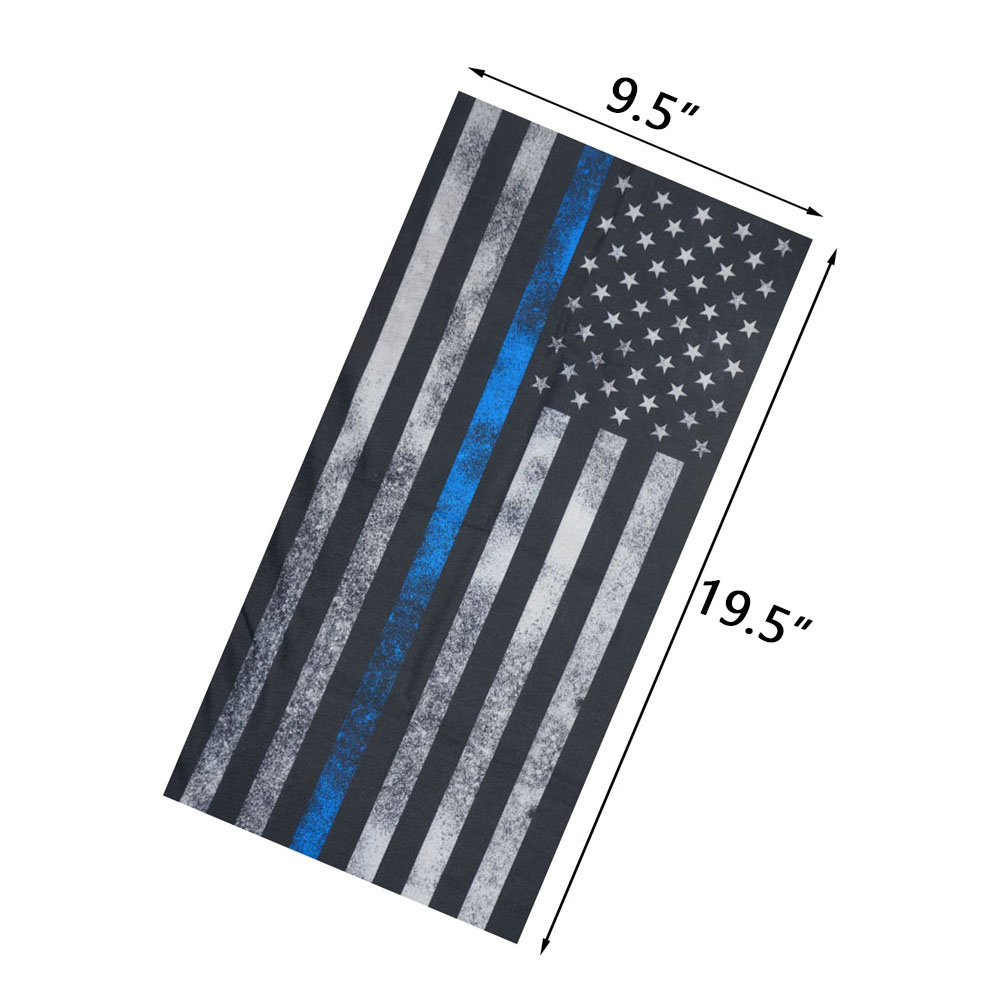 Custom America Flag Neck Gaite - Running Gear Youtube ulasan dan harga