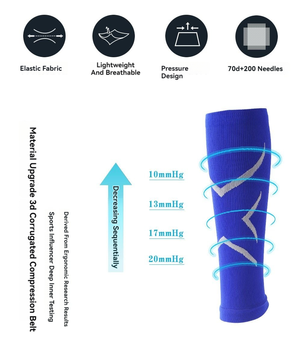 1Pairs Unisex Sports Leg Cover - Compression Calf Sleeve ulasan dan harga