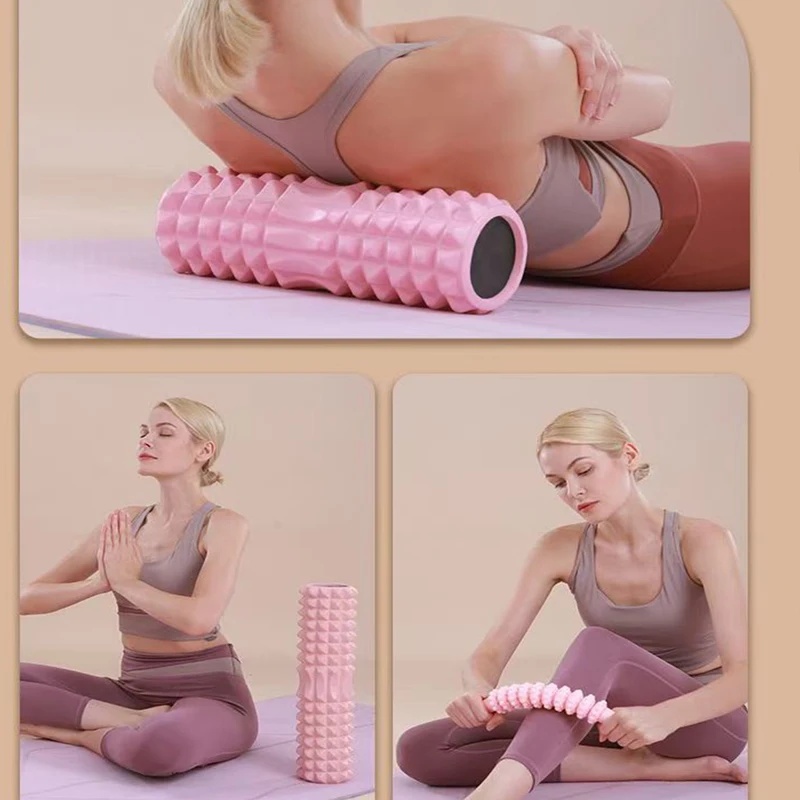 Hollow Foam Roller 45cm With Y - Muscle Roller Stick ulasan dan harga