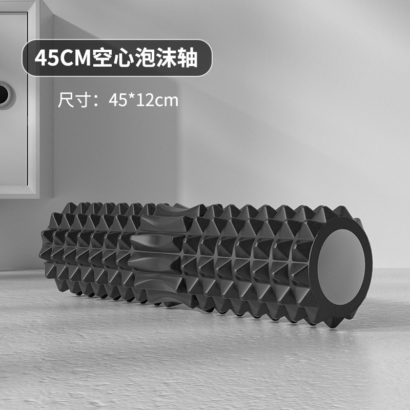 Hollow Foam Roller 45cm With Y - Muscle Roller Stick ulasan dan harga