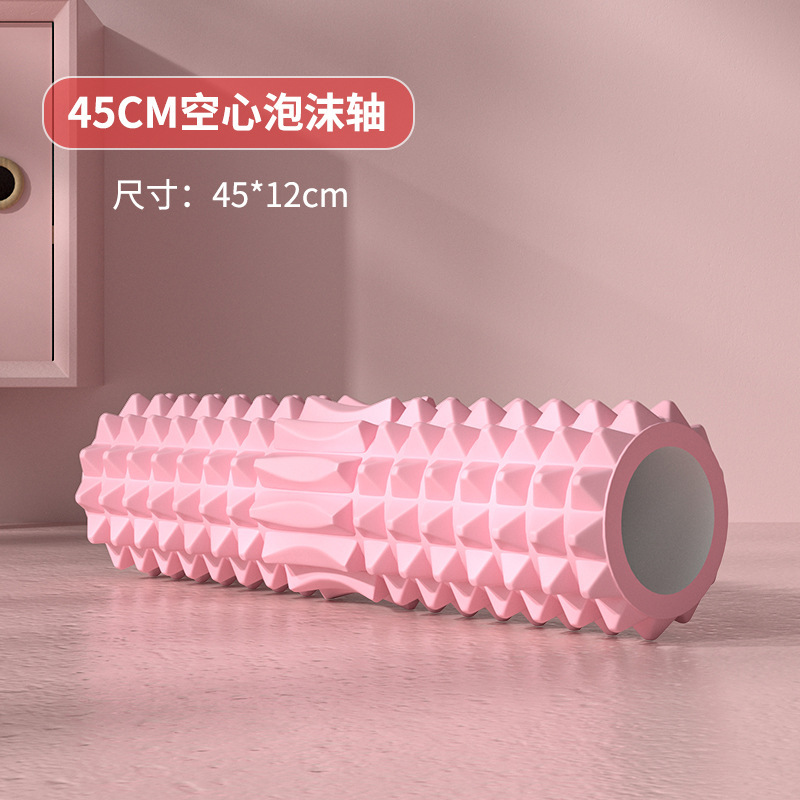 Hollow Foam Roller 45cm With Y - Muscle Roller Stick ulasan dan harga