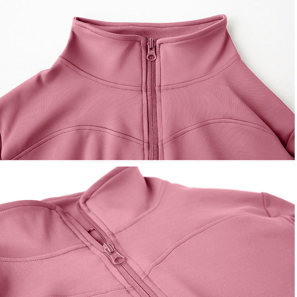 Quick Dry Athletic Yoga Jacket - Running Gear Gym ulasan dan harga