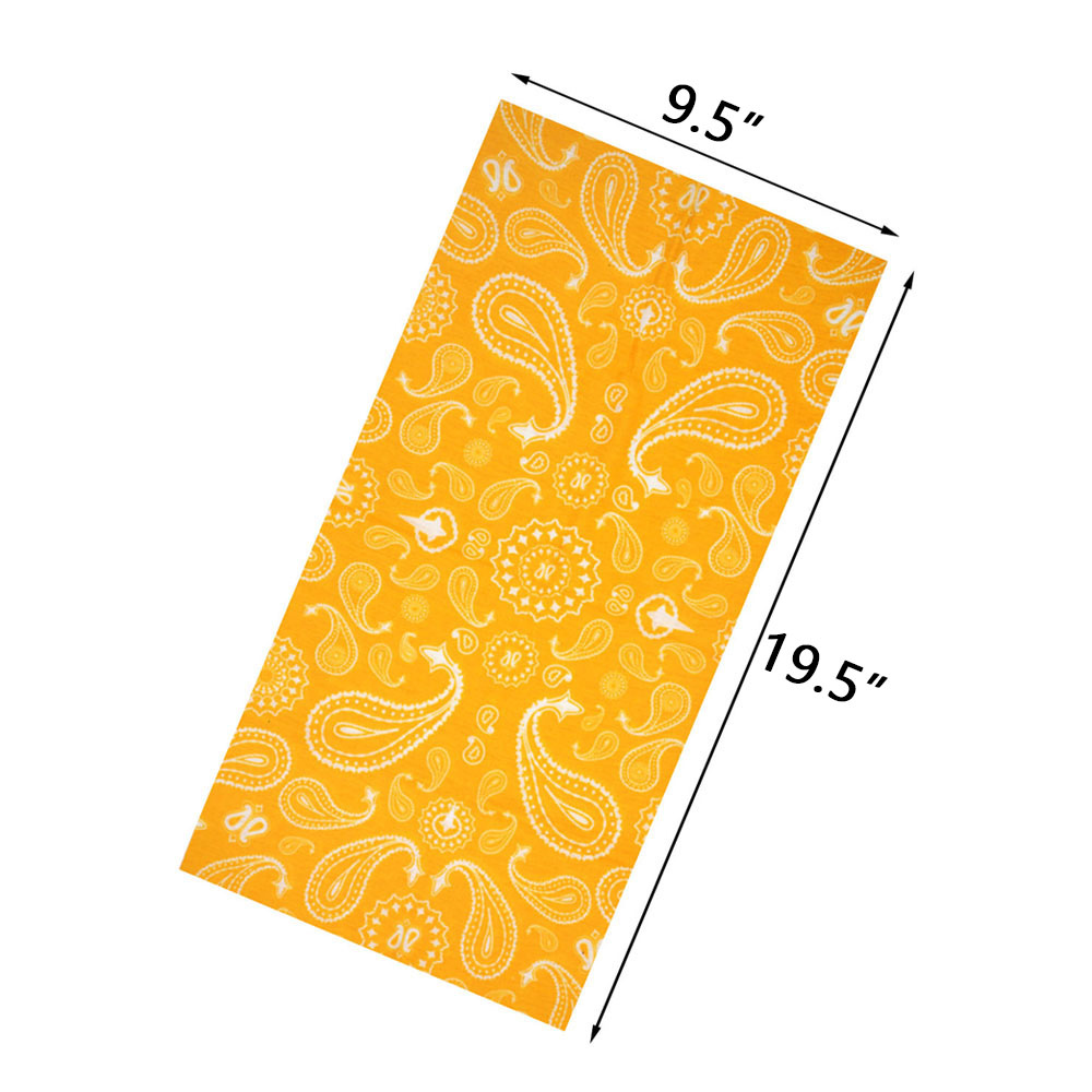 Bright Color Tube Neckchief Wo - Running Gear Yellow ulasan dan harga