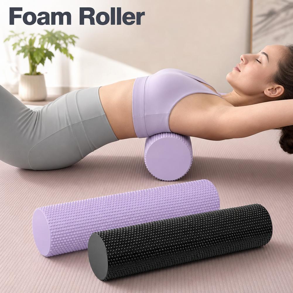 EVA Yoga Foam Roller High Dens - Muscle Roller Stick ulasan dan harga