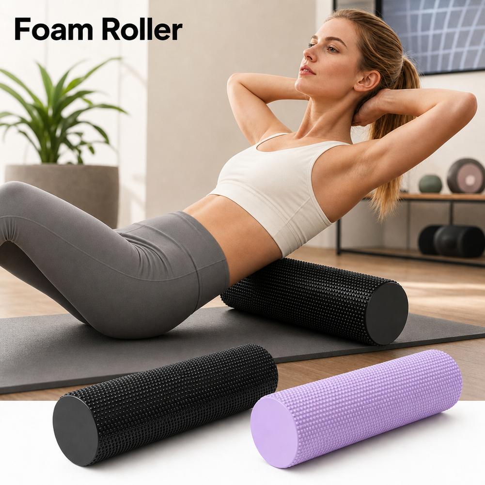 EVA Yoga Foam Roller High Dens - Muscle Roller Stick ulasan dan harga
