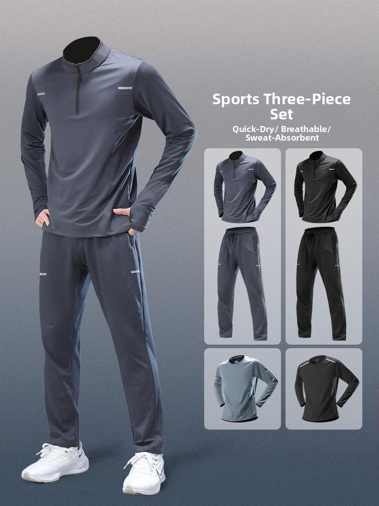 Men's Running Sport Suit Long  - Running Gear Youth ulasan dan harga