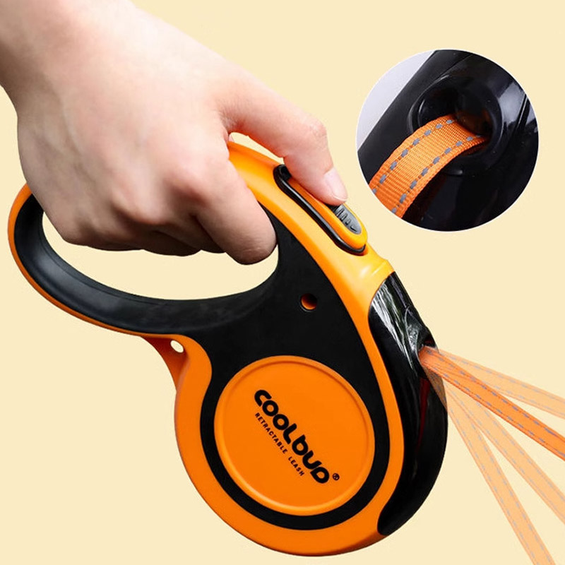Dog traction rope with automat - Running Gear Dog ulasan dan harga