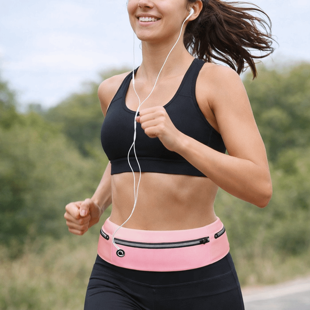 Women Waterproof Running Belt  - Running Gear Gym ulasan dan harga