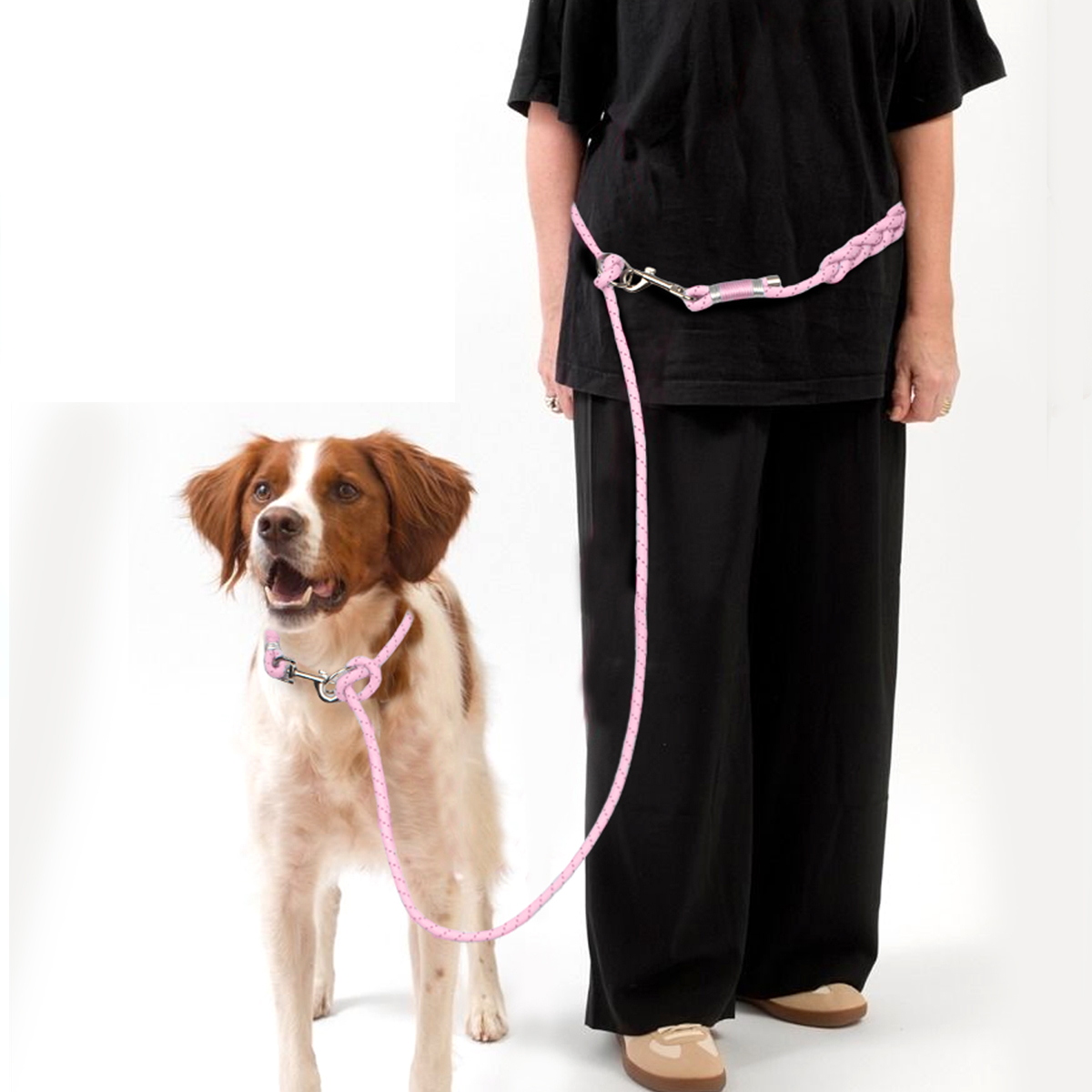 Pet Dog Leashes Adjustable Fre - Running Gear Dog ulasan dan harga