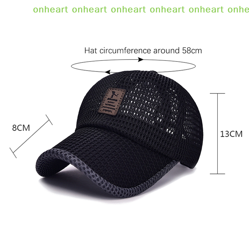 [C]Summer Mesh Baseball Cap Fo - Running Cap Mesh ulasan dan harga