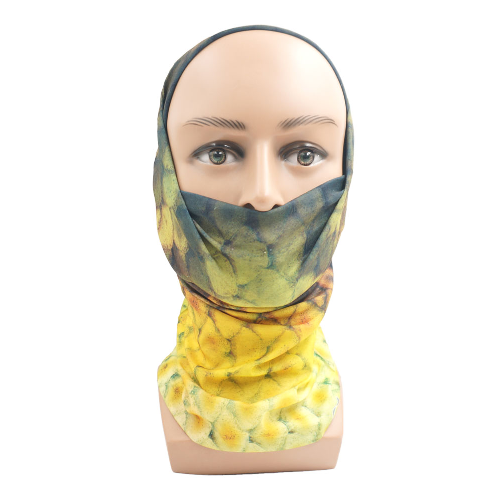 Fish Scales Pattern Neck Gaite - Running Gear Youtube ulasan dan harga