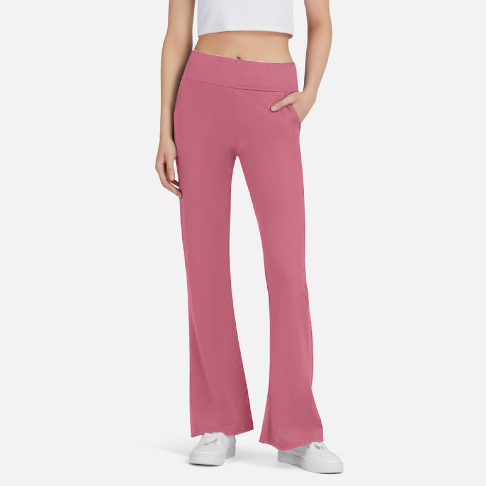 High Waisted Flare Yoga Leggin - Running Gear Gym ulasan dan harga