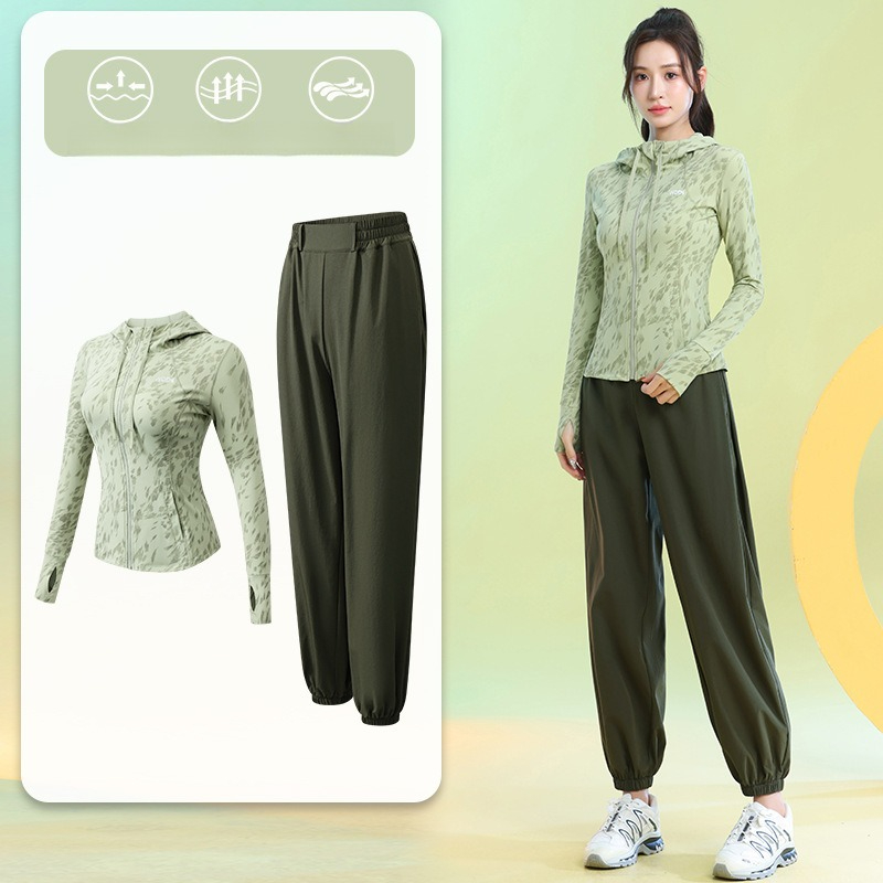 Women's Running Suits Long Sle - Running Gear Gym ulasan dan harga
