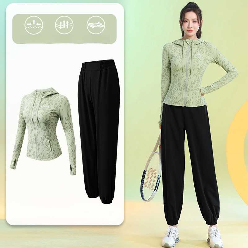 Women's Running Suits Long Sle - Running Gear Gym ulasan dan harga