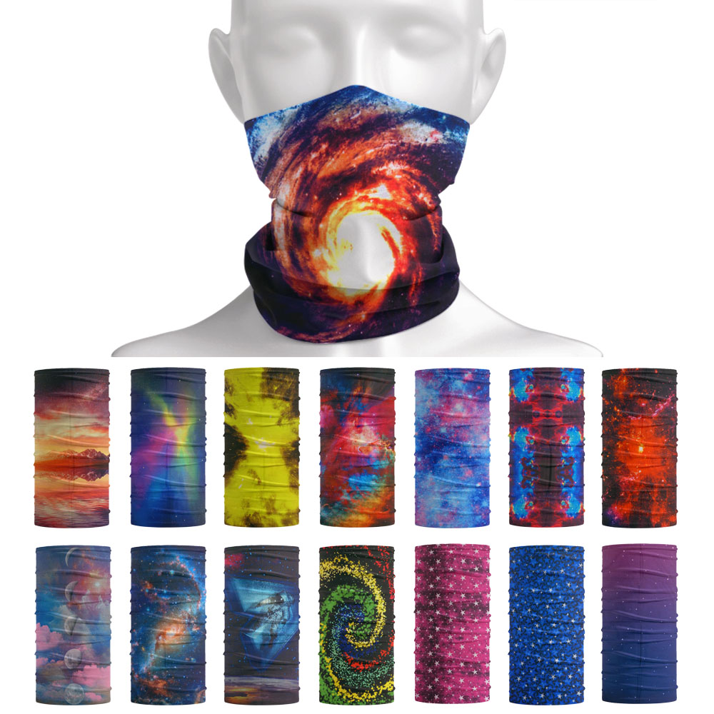 Landscape Starry Headwear Neck - Running Gear Youtube ulasan dan harga